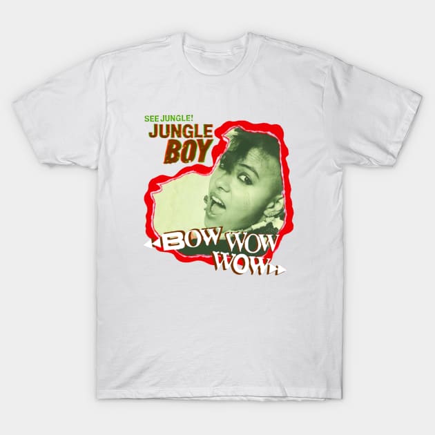 Bow Wow Wow Jungle Boy RARE T-Shirt by Pop Fan Shop